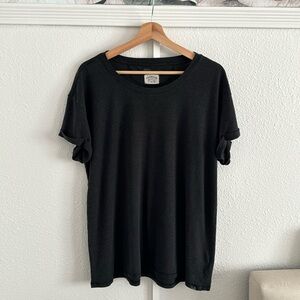 Soft and slouchy black Prana tshirt